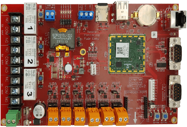 RMS-200v2 Hardware Screen Shot