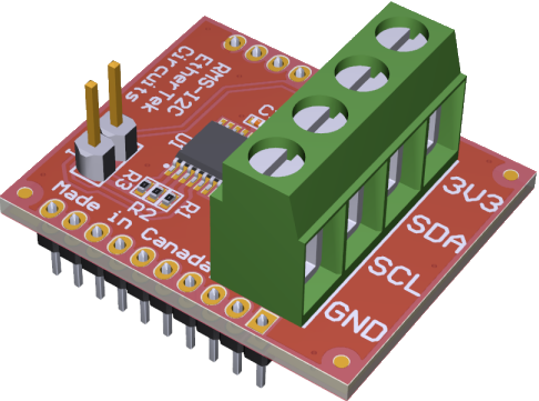 RMS-I2C Add-on Board